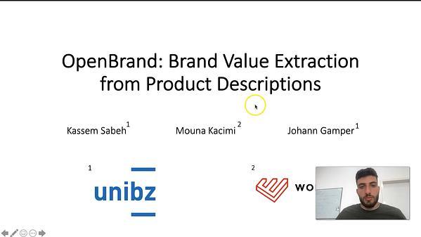 OpenBrand: Open Brand Value Extraction from Product Descriptions