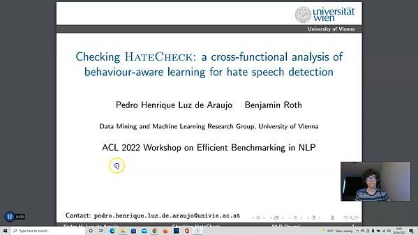 Checking HateCheck: a cross-functional analysis of behaviour-aware learning for hate speech detection