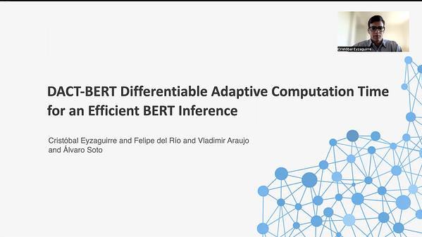 DACT-BERT: Differentiable Adaptive Computation Time for an Efficient BERT Inference
