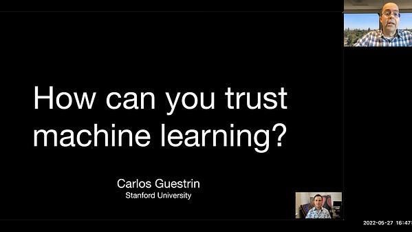 How  can you trust machine learning?