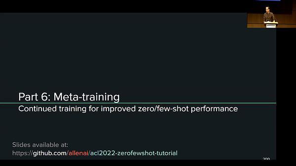 Zero- and Few-Shot NLP with Pretrained Language Models - Meta-training