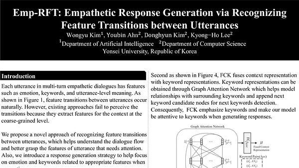 Emp-RFT: Empathetic Response Generation via Recognizing Feature Transitions between Utterances