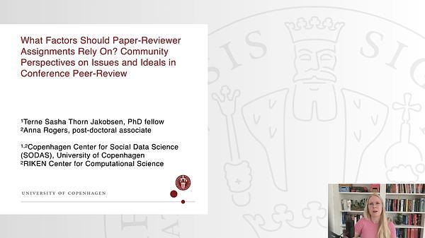 What Factors Should Paper-Reviewer Assignments Rely On? Community Perspectives on Issues and Ideals in Conference Peer-Review