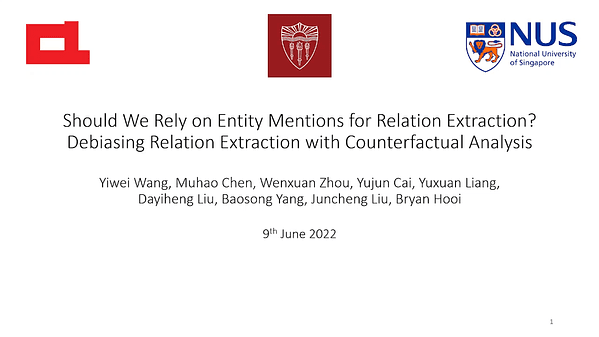 Should We Rely on Entity Mentions for Relation Extraction? Debiasing Relation Extraction with Counterfactual Analysis