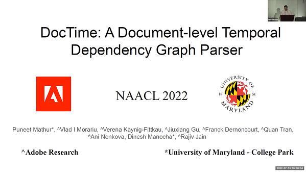 DocTime: A Document-level Temporal Dependency Graph Parser