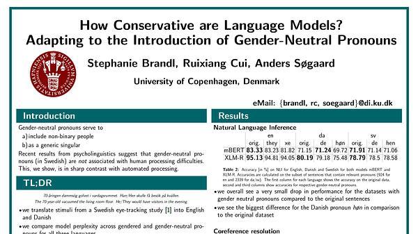 How Conservative are Language Models? Adapting to the Introduction of Gender-Neutral Pronouns