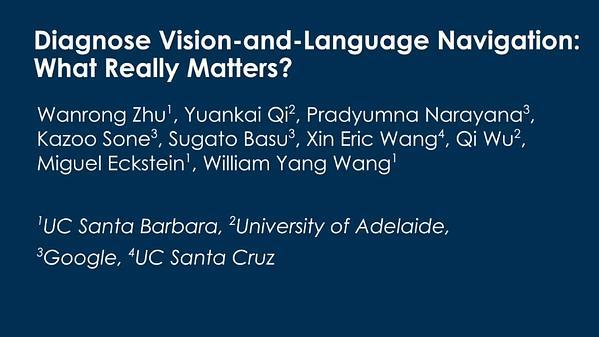 Diagnosing Vision-and-Language Navigation: What Really Matters