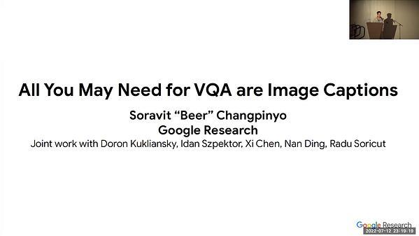 All You May Need for VQA are Image Captions