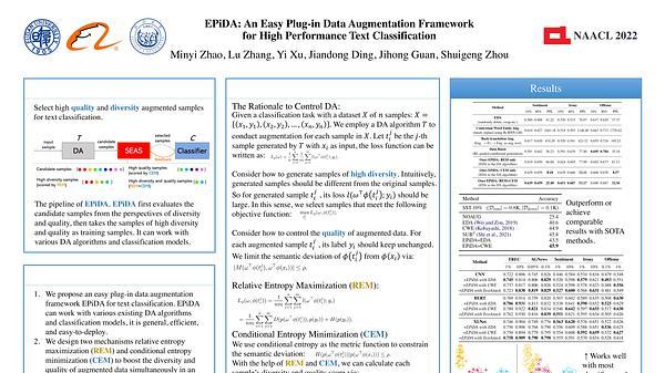 EPiDA: An Easy Plug-in Data Augmentation Framework for High Performance Text Classification