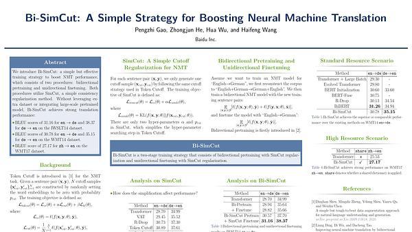 Bi-SimCut: A Simple Strategy for Boosting Neural Machine Translation