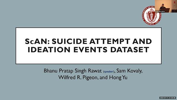 ScAN: Suicide Attempt and Ideation Events Dataset