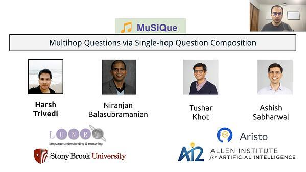 MuSiQue: Multi-hop Questions via Single-hop Question Composition