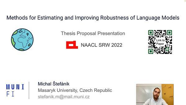 Methods for Estimating and Improving Robustness of Language Models