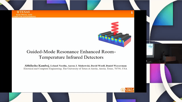 Guided-Mode Resonance Enhanced Room-Temperature Infrared Detectors