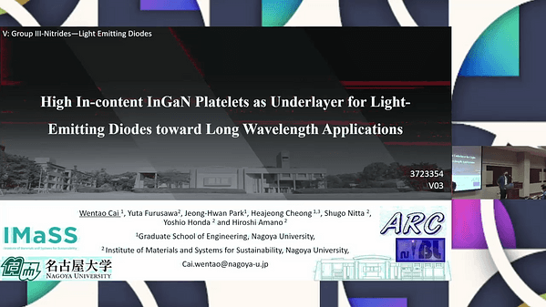 High In-Content InGaN Platelets as Underlayer for Light-Emitting Diodes Toward Long Wavelength Application