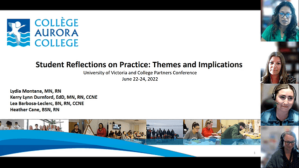 Student Reflections on Practice: Themes and Implications
