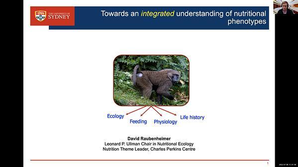 Towards an integrated understanding of nutritional phenotypes