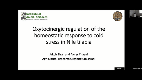Oxytocin centrally regulates temperature-dependent metabolism in fish