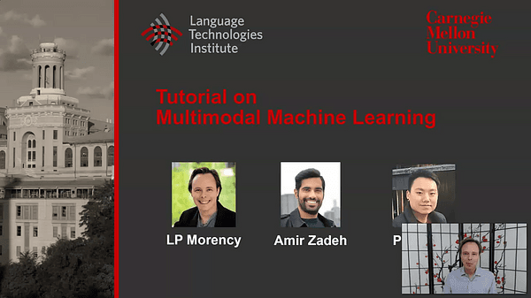 Tutorial on Multimodal Machine Learning