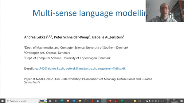 Multi-sense Language Modelling