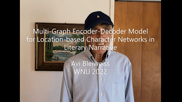 Multi-Graph Encoder-Decoder Model for Location-based Character Networks in Literary Narrative