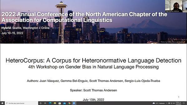 HeteroCorpus: A Corpus for Heteronormative Language Detection