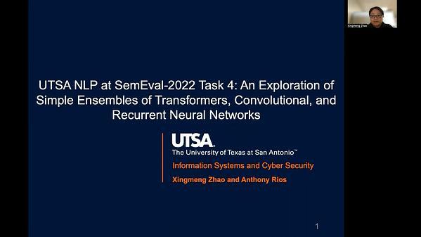 UTSA NLP at SemEval-2022 Task 4: An Exploration of Simple Ensembles of Transformers, Convolutional, and Recurrent Neural Networks