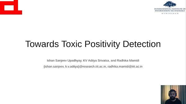 Towards Toxic Positivity Detection