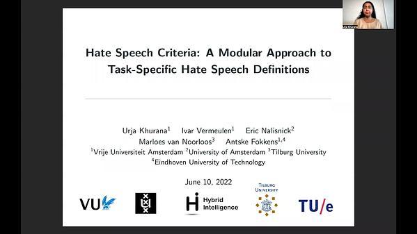 Hate Speech Criteria: A Modular Approach to Task-Specific Hate Speech Definitions