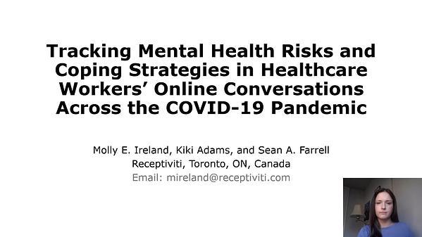 Tracking Mental Health Risks and Coping Strategies in Healthcare Workers’ Online Conversations Across the COVID-19 Pandemic