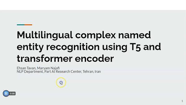 Multilingual complex named entity recognition using T5 and transformer encoder