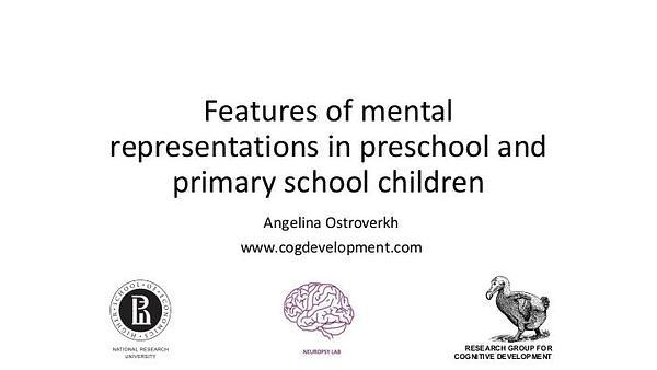 Understanding of differences in verbal and figurative representations by children 4-6 years old.