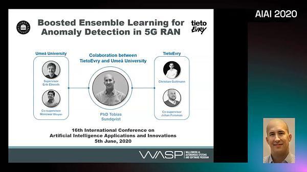 Boosted Ensemble Learning for Anomaly Detection in 5G RAN