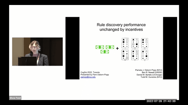 Rule discovery performance unchanged by incentives