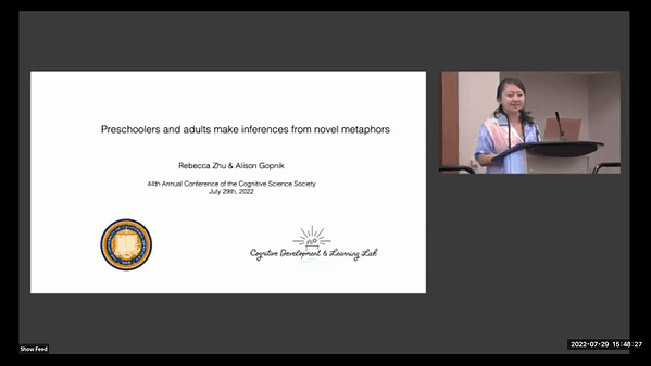 Preschoolers and adults make inferences from novel metaphors