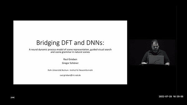 Bridging D and DNNs: A neural dynamic process model of scene representation, guided visual search and scene grammar in natural scenes