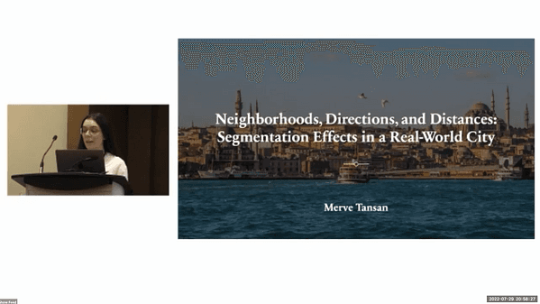 Neighborhoods, Directions and Distances: Segmentation Effects in a Real-World City