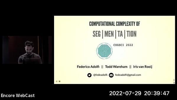 Computational Complexity of Segmentation