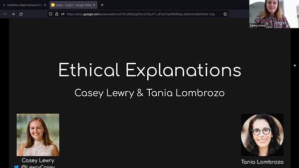 Ethical Explanations