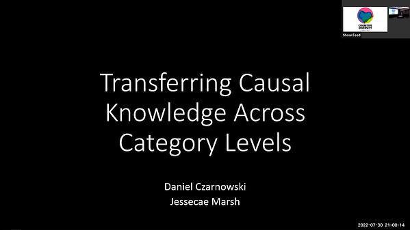 Transferring Novel Causal Knowledge