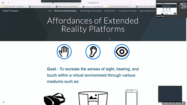 Fostering shared intentionality for diverse learners through cross-sensory interaction design