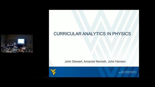 Curricular Analytics in Physics