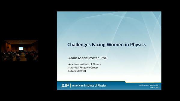 Challenges Facing Women in Physics