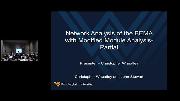 Network Analysis of the BEMA with Modified Module Analysis-Partial