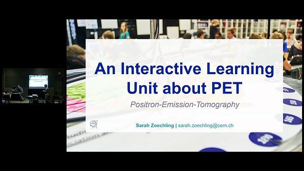 A Virtual and Interactive Learning Unit about Positron-Emission-Tomography