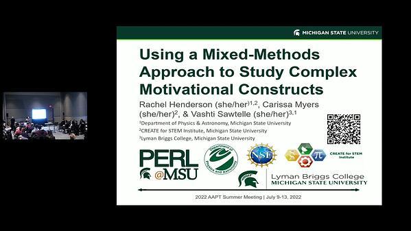 Using a Mixed Methods Approach to Study Complex Motivational Constructs
