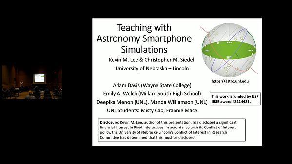 Teaching with Astronomy Smartphone Simulations