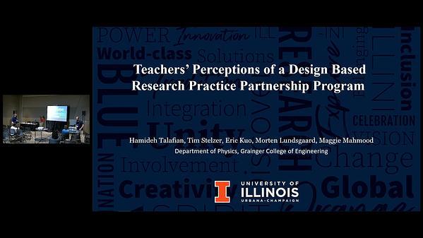 Teachers’ Perceptions of a Design Based Research Practice Partnership Program