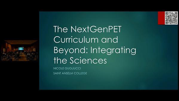 The NextGenPET Curriculum and Beyond: Integrating the Sciences