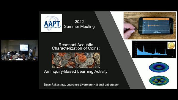 Resonant Acoustic Characterization of Coins: An Inquiry-Based Learning Activity